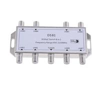 Allayu High-Performance Satellite Switch 8 Output Provides Seamless Connectivity For Three Or More Users In Different Scenarios Satellite Switch Splitter Silver