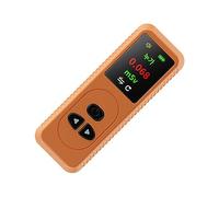 Allayu High Sensitivity Radiation Clear Reading Wide Range Of Uses Sound And Light Alarm ABS Nuclear Radiation Detector, Orange
