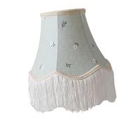Allayu Innovative Bedside Light Cover Accessory With Exquisite Patterns Designed For Modern Home Decor Spaces Table Lamp Shade Cover With Tassels Replacement