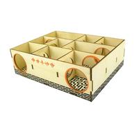 Allayu Interactive Hamster Maze Tunnel Toy Engage Small Animals In Entertaining Exercise Show Love And Concern Hamster Maze Tunnel Puzzle Toy Wooden, 15.5x19.8x6cm