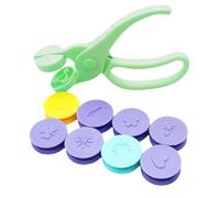 Allayu Kids Portable Embossing Kit Innovative Crafting Ideas Helping Develop Skills in Boys Girls Providing Worry Free Crafting Experience for Children and Parents Alike