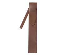 Allayu Leather Drumstick Case Bag Japanese Style Storage Bag For Drum Sticks Pu Leather Drumstick Case Bag PU Drum Stick Holder, C