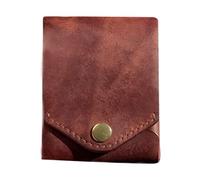 Allayu Leather Men S Wallets UK Slim Money Clip Holder With Pen Slot Multifunctional Compact Wallet PU Fully Functional Wallet