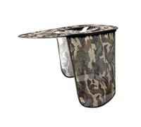 Allayu Lightweight Full Brim Safety Hard Hat Sun Shade Summer Sunshade Neck Protector Easy To Outdoor Accessories Summer Sunshade Outdoor Construction Anti Glare