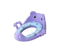 Allayu Non Slip Toilet Training Seat Featuring Soft Cushion and Cartoon Adjustable Levers for Stress-Free Training Potty Toilet Seat Toddlers