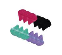 Allayu Premium 12 Pcs Triangle Powder Wedge Shape for Under Eye and Corner Coverage Cosmetic Tools, Set D, 12 Pcs