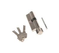 Allayu Premium Aluminum Anti-Theft Security Door Lock Core Cylinder Reliable Home 3 Keys Included Euro Profile