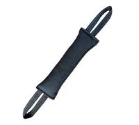 Allayu Premium Dog Tug Toy With Durable Suitable For Interactive Chewing With Comfort Grip For All Dogs Dog Bite Tug Toy Have 2 Comfortable And Sturdy Handles, Black, 58x7cm