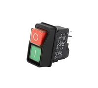 Allayu Push Button Waterproof Electromagnetic Switch Small Safety Switches, DKLD/DZ-6 Four-leg