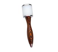 Allayu Reliable Leather Carving Hammer Leather Art Crafting Tool Smooth Handle All DIY Projects and Alloy Art Nylon Hammer Carving T Shaped