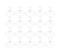 Allayu Reusable Oval Shawl Holder Scarf Hangers Display Shawl Belt Ring Organizer Keeps Ties Scarfs Belts Neat Oval Scarf Tie Holder Coat Clothes Hanger