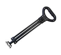 Allayu Robust for Replacing Extension of Hand Cart Pull Rod for Easy Handling Cargo Shopping Folding Handle Carbon Steel, Type+2