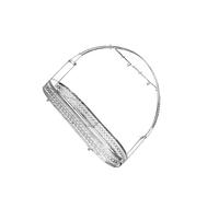 Allayu Rustic Coffee Mug Rack with Six Hooks Wrought Iron Craftsmanship Organizing Office Kitchen Cup Storage Needs Mug Holder Rack Wall Cabinet Wall Mounted Counter, Silver, 15.7X8.4X12.3 inch