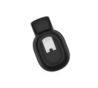 Allayu Secure Steel Clip Holder for Buckle Clamps for Running Dynamics Pod Sensor Enhanced Performance Protective Soft, Black, 39.6 x 23.5mm