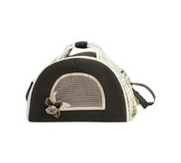 Allayu Single Shoulder Strap Small Animal Carrier Comfortable Traveling With Small Pets And Chinchillas Making Pet Carrier Bag Easy To Carry Pet Comfortably During Trips Made Sponge Mesh