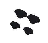 Allayu Soft Shoe Heel Pad Insoles for High Heels Supportive Heel Repair Stick Vamp Sneakers, Dark Blue