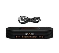 Allayu Solar USB Car Air Purifier Transforms Atmosphere Using Negative Oxygen Ions Plus Plas-ma Innovations And Odor Reducing Solutions Negative Oxygen Ions Fresher Portable For
