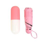Allayu Stay Dry And Protected On Go Folding Umbrella Designed For Outdoor Adventurers Quick-drying All-weather Umbrella, Pink, With packaging box