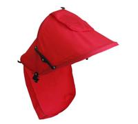 Allayu Stroller Sunshade Cover Baby Stroller Sun Shade Sun Universal Foldable Shade Extender Accessories Adjustable Buckle Installation Rain Cover for Pushchair Canopy Parasol Portable, red, 46cm