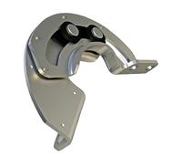 Allayu Sturdy Sliding Equipment Carbon Steel 90 Degree Door Hinge Practical for Internal Wooden Doors MaterialThe 90 Degree Door Hinge is Made of Carbon Steel