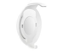 Allayu Stylish Speaker Wall Mount Holder Stand For 3 Speaker Safe And Stable Space Saving Built-in Cable Management And Say Goodbye To Long Ugly Cord, White