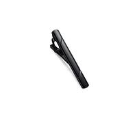 Allayu Tie Clip Necktie Clips Clamps Jewelry Men's Bridegroom Occasion Accessory, Black