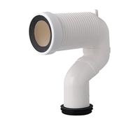 Allayu Toilet Flange Shifter Flush Connector Quick and Easy Toilet Connection CLT Flange Enables Installer Form Clean Cavity in Concrete Slab So Can Be Easily Connected to Drain System, Type B, 35cm