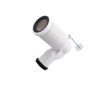 Allayu Toilet Flange Shifter Flush Connector Quick and Easy Toilet Connection CLT Flange Enables Installer Form Clean Cavity in Concrete Slab So Can Be Easily Connected to Drain System, Type A, 28cm