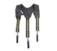 Allayu Tool Belt Suspender Multi-Pocket Adjustable Strap for Heavy Duty Construction Work OxfordCloth Tool Belts for Men