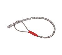 Allayu Traction Net Cable Pulling Socks Metal Galvanized Tool For Efficient Handling Of Wires And Cables In Conduit 4-25mm Mesh Cable Pulling Socks Steel Galvanized, Silver, 9-12mm