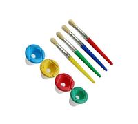 Allayu Transparent Cup Allows Easy Observation of Paint Storage Using Paint Cups and Brushes Promoting Creativity for Early Gift Ideas Artists Painting Pen Washer Craft Stationery