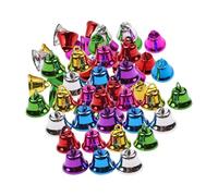 Allayu Tree Pendants Clear Sound Craft Bells | Versatile Iron For Handmade Jewelry Way To Celebrate Christmas. Jewelry Making Festival Dog Training Doorbells, 26MM