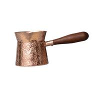 Allayu Turkish Coffee Cup Copper Pots Pouring Kits Conveniently Compact Solution for All Coffee Brewing Needs Anytime Anywhere Greek Maker Copper Pan Set Sugar Pots