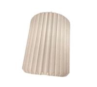 Allayu Unique Origami Paper Lampshade Pleated Lamp Shade Nordic is Stunning Addition to Lighting Fixtures in Cafes and Bars Paper Origami Lamp Shade Decorative Light Cover, Style A