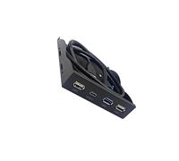 Allayu USB Front Panel Hub 2 Inch 19 Pin Type C 4 Ports Optimized Performance USB 2 GEN1 Connectivity Ensuring Long Time Performance And Value For Investment