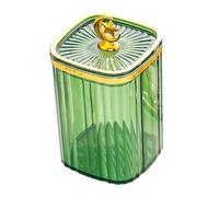 Allayu Versatile Kitchen Canister Airtight Storage Jar Storing Nuts Dried Fruits And Candies Keeping Fresh Stylish Sealed Jar Is For Storing And Displaying Various Snacks, green, L