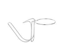 Allayu Versatile Wine Bucket Holder Stand Convenient Accessory For Home Events Parties Weddings Barbecues Or Any Other Social Gathering. Bucket Holder Stainless Steel Champagne Bowl Rack, Silver, L