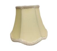 Allayu Vibrant Stylish Lamp Shade Trumpet Lamp Shade Enhances Home Aesthetic While Providing Effective Against Excessive Brightness Ceiling Light Fixture Cover Lampshade, Yellow, 13x12x8cm