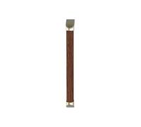 Allayu Wooden Grab Bar For Bathroom - Stability And In Shower Antiskid And Anti Drop Wooden Grab Bars Grab Bar Handle, dark walnut, 40cm