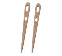 Allayu Wooden Weaving Stick With Hole Lightweight Tool Set Storing And Carrying Knitting Supplies Will Not Cause Scratch To Hands. Tapestry Tools Are Suitable For Hand Knitting
