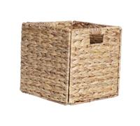Allayu Woven Basket Storage Basket Versatile Home Stylish Minimalist Desktop Kitchen Organizer Decorative Pantry Multipurpose Storage For Organizing , Natural , 25x25x25cm