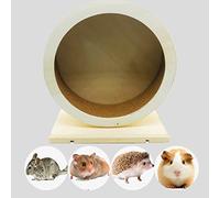 Allazone Hamster Tunnel, Hamster Running Wheel, Small Pet Animals Sport, Natural Bamboo Exercise Tube Hideout Toy for Dwarf Hamsters Small Hedgehogs Gerbils