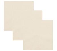 Allazone Punch Needle Monk Cloth, Punch Needle Fabric, Embroidery Fabric for Sewing Embroidery Art Crafts Favors, 3 PCS, 15.75 x 15.75 Inch