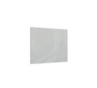 Allboards 50X50Cm Grey Magnetic Glass Board - Frameless Glass Board, Tempered Glass Suitable For Neodymium Magnets
