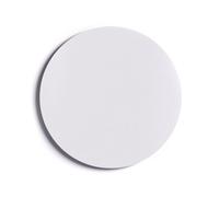 ALLboards 60 cm Diameter Round Magnetic Panel in White - Frameless White Board