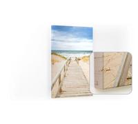 Allboards Canvasboards Magnetic Painting 90X60 Cm - Road To The Beach