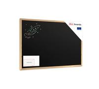 ALLboards Chalkboard 90x60 cm with a Wooden Frame ECO, Chalk Writing Board