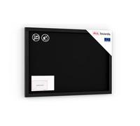 ALLboards Chalkboard with Black Wooden Frame 60x40cm, Chalk Writing Board