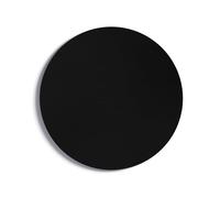 ALLboards Circular Magnetic Chalkboard in Black - 30 cm Diameter, Frameless Magnetic Panel