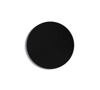 ALLboards Circular Magnetic Chalkboard in Black - 60 cm Diameter, Frameless Magnetic Panel